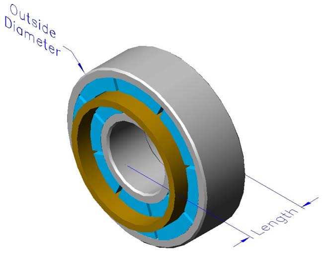 Frameless ironless brushless motors, radial, double rotor